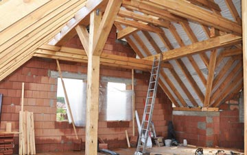 Tow House attic trusses