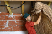 Tow House tapered roof insulation